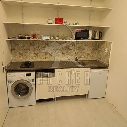 Rent this 1 bed apartment on Mikuláše z Husi 736/8 in 140 00 Prague, Czechia