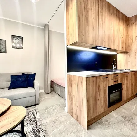 Rent this 1 bed apartment on B Urban in Jaworska, 53-612 Wrocław