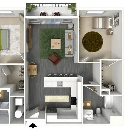 Image 3 - Linear, 295 East Roosevelt Street, Phoenix, AZ 85004, USA - Apartment for rent