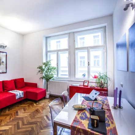 Rent this 1 bed apartment on Máchova 458/25 in 120 00 Prague, Czechia