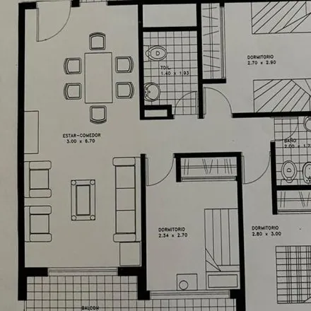 Buy this 3 bed apartment on Seminario Internacional Teológico Bautista in Coronel Ramón Lorenzo Falcón 4080, Vélez Sarsfield