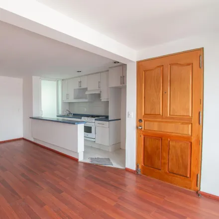 Rent this studio apartment on Calle Alcanfores in Álvaro Obregón, 01740 Mexico City