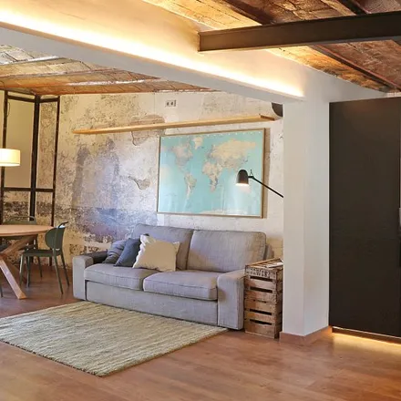 Rent this 1 bed apartment on Carrer de l'Arc de Sant Pau in 7B, 08001 Barcelona