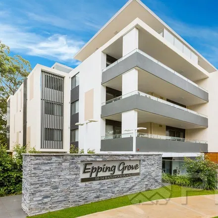 Rent this 1 bed apartment on 3-16 Hazlewood Place in Epping NSW 2121, Australia