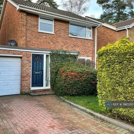 Rent this 3 bed house on Coniston Close in Surrey Heath, GU15 1BE