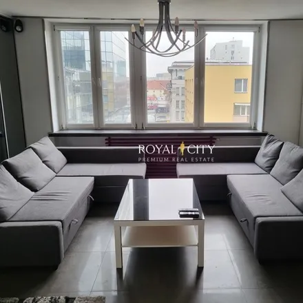 Rent this 1 bed apartment on Warsaw in Skwer Janusza Grabiańskiego, 00-027 Warsaw