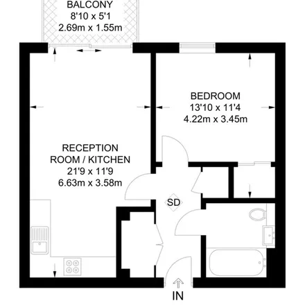 Image 2 - Laval House, Hope Close, London, TW8 0LP, United Kingdom - Apartment for rent