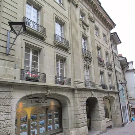 Rent this 1 bed apartment on Rue de Lausanne 47 in 1702 Fribourg - Freiburg, Switzerland