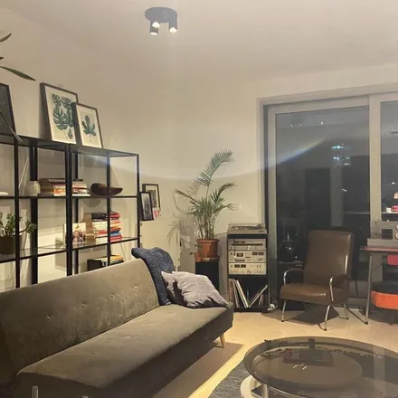Rent this 1 bed apartment on Wharf D in Quai des Péniches - Akenkaai, 1000 Brussels