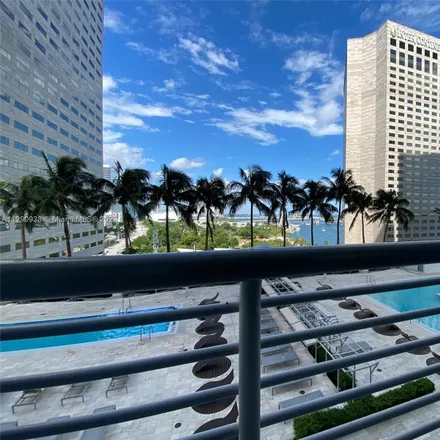 Rent this studio condo on One Miami West Tower in 205 Biscayne Boulevard, Miami