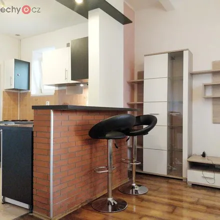 Rent this 1 bed apartment on Schodová 614/1 in 150 00 Prague, Czechia