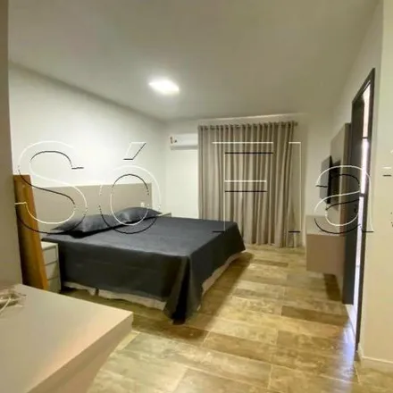 Rent this 1 bed apartment on Hotel Intercity Interative Jardins in Rua José Maria Lisboa 555, Cerqueira César