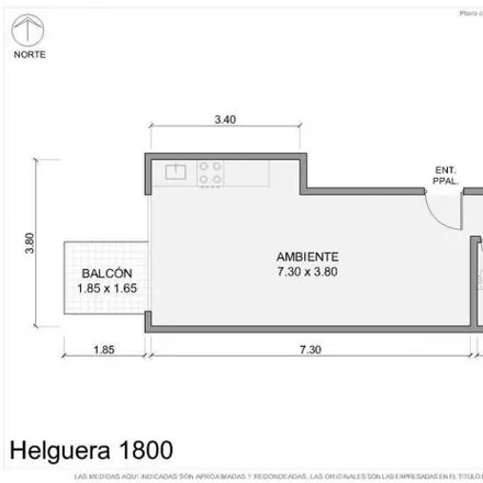 Buy this studio apartment on Helguera 1845 in Villa Santa Rita, C1416 DZK Buenos Aires