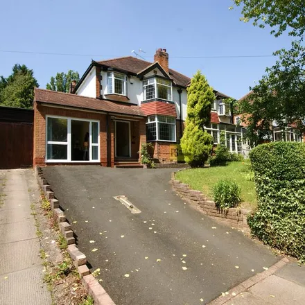 Rent this 4 bed duplex on Shenley Fields Road in Selly Oak, B29 5AG