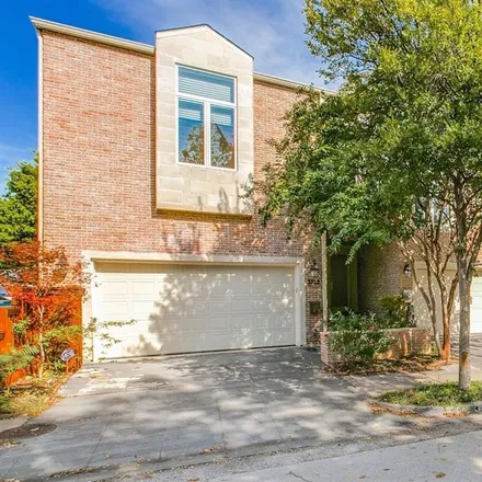 Rent this 2 bed townhouse on 3722 Gillespie Street in Dallas, TX 75219