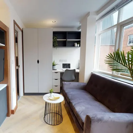 Rent this studio apartment on 12 Minshull Street in Manchester, M1 3FP