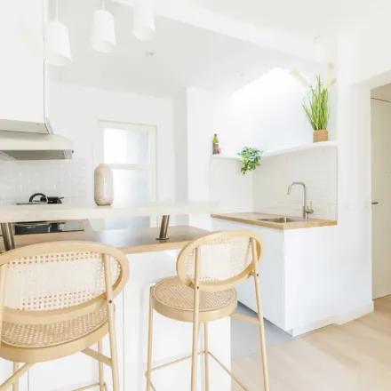Rent this 1 bed apartment on 48 Rue Marceline Desbordes-Valmore in 75116 Paris, France