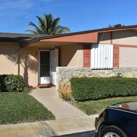 Rent this 1 bed condo on 2955 Crosley Dr W Apt F in West Palm Beach, Florida