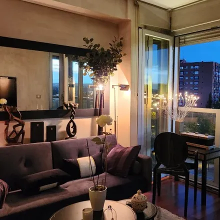 Rent this studio apartment on Calle del Doctor Juan José López Ibor in 28035 Madrid, Spain