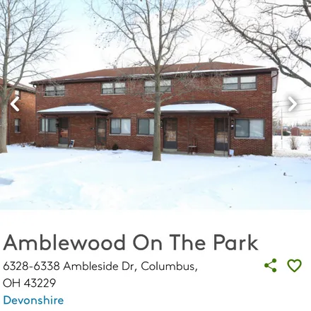 Rent this 2 bed apartment on 6328 Ambleside drive