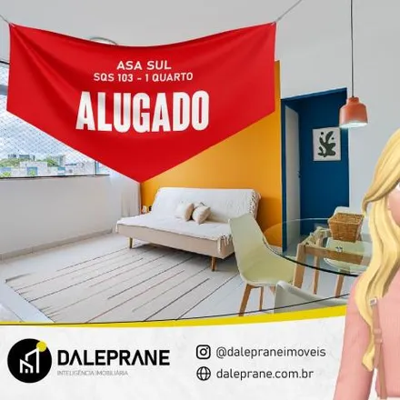 Rent this 1 bed apartment on Polícia Federal do Brasil - Sede Brasília in N2, Asa Norte