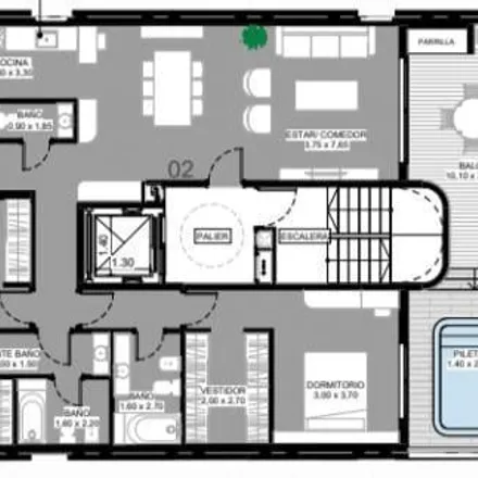 Buy this 3 bed apartment on Mariano Moreno 1141 in Rosario Centro, Rosario