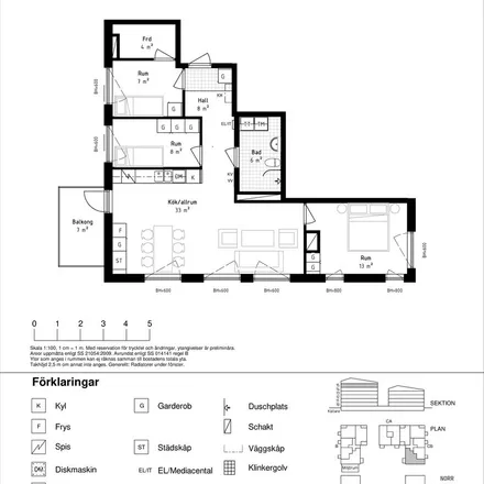 Rent this 4 bed apartment on Poseidongatan 2 in 723 56 Västerås, Sweden