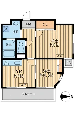 Image 2 - unnamed road, Nishi-Kojiya 1-chome, Ota, 144-0031, Japan - Apartment for rent