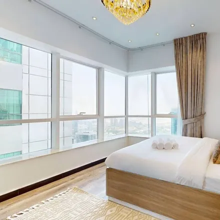 Rent this 3 bed apartment on Dubai Tram in Al Seba Street, Dubai Marina