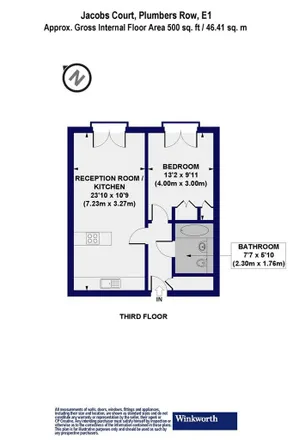 Image 7 - Foundry Court, 15 Plumbers Row, St. George in the East, London, E1 1AE, United Kingdom - Apartment for rent