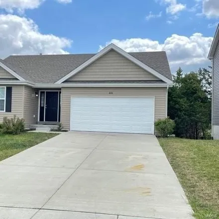 Rent this 3 bed house on 606 Horseshoe Bend Drive in Wentzville, MO 63385