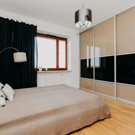 Rent this 3 bed apartment on Aleja Rzeczypospolitej 2 in 02-972 Warsaw, Poland