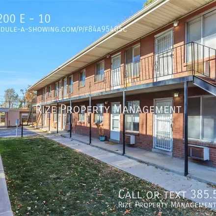 Rent this 1 bed apartment on 1872 200 East in Salt Lake City, UT 84115