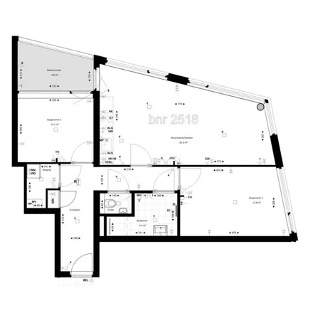 Rent this 3 bed apartment on Vliegerstraat in 2316 ZX Leiden, Netherlands