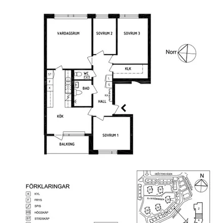 Rent this 4 bed apartment on Jökelvägen 4 in 806 32 Gävle, Sweden