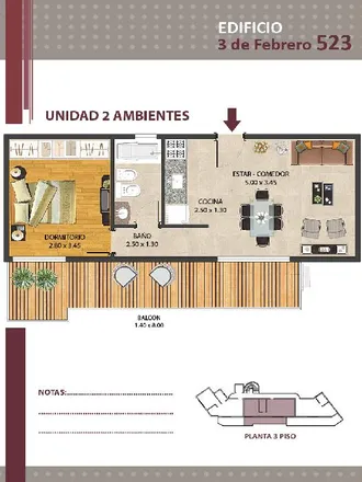 Buy this 1 bed condo on 3 de Febrero 476 in Partido de Morón, B1704 ESP Villa Sarmiento