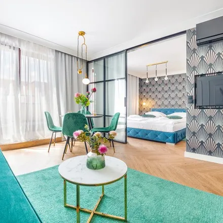 Rent this 1 bed apartment on Restauracja TRUE in Chmielna, 80-980 Gdansk