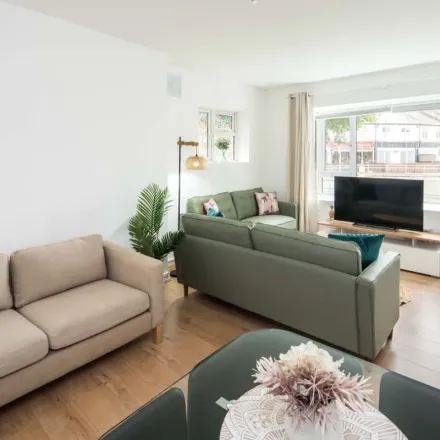 Rent this 3 bed apartment on 30 Burmester Road in London, SW17 0PF