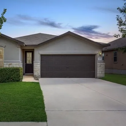 Rent this 3 bed house on 448 Drystone Trl in Liberty Hill, Texas