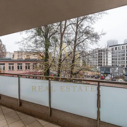 Rent this 3 bed apartment on Chłodna in 00-867 Warsaw, Poland
