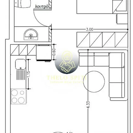 Rent this 1 bed apartment on Eurobank in Ερμού, Vouliagmeni Municipal Unit