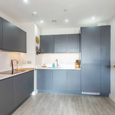 Rent this 1 bed apartment on Torchbearer Court in 16 Wyke Road, London