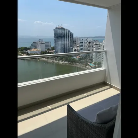 Rent this 2 bed apartment on Poseidón del Caribe in Carrera 1, El Laguito