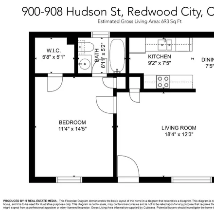 Image 6 - 825 Hudson Street, Redwood City, CA 94061, USA - Duplex for sale