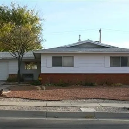 Rent this 3 bed house on Mitchell Elementary School in 10121 Comanche Road Northeast, San Gabriel Area