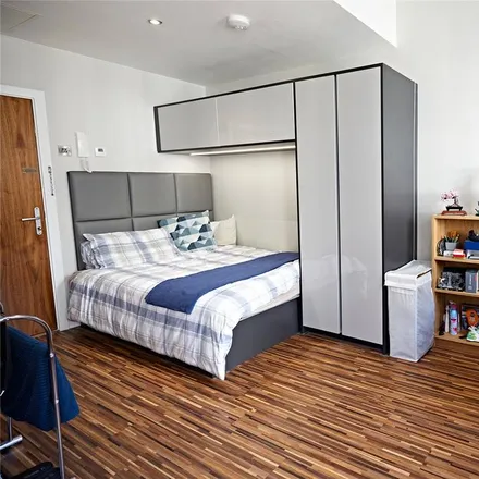 Rent this studio apartment on Old Half Moon Chambers in 5-9 Chapel Walks, Manchester