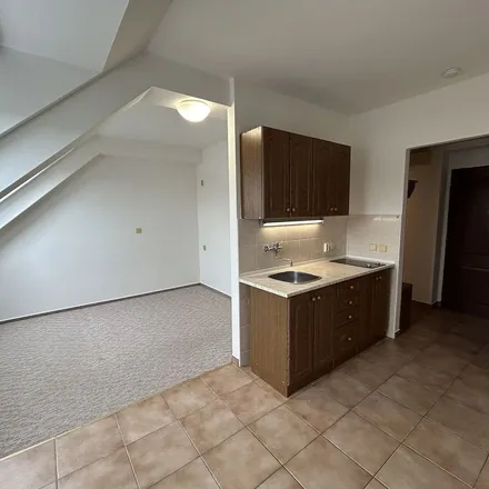 Rent this 1 bed apartment on Nejsvětější srdce Ježíšovo in Rudolfovská tř., 370 59 České Budějovice