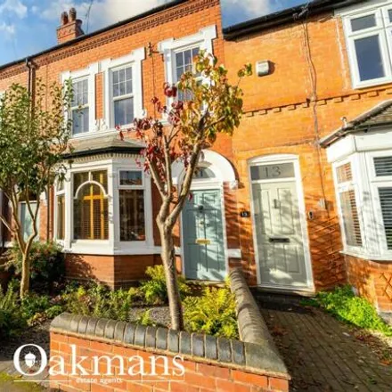 Buy this 3 bed house on Grosvenor Road in Harborne, B17 9AN