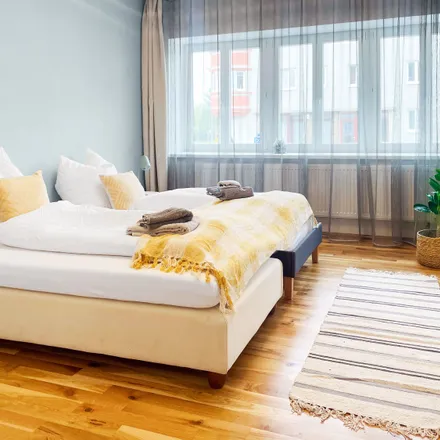 Rent this 4 bed apartment on Fliederhof 2 in 04347 Leipzig, Germany