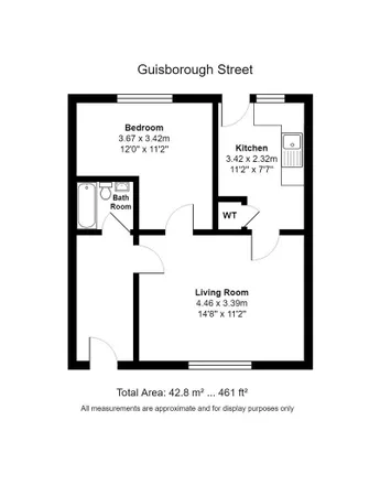 Image 6 - Guisborough Street, Redcar and Cleveland, TS6 9LA, United Kingdom - Apartment for rent